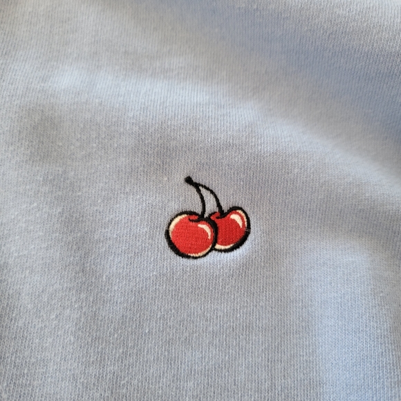 KIRSH Small Cherry Sweatshirt Blue - Picture 8 of 11